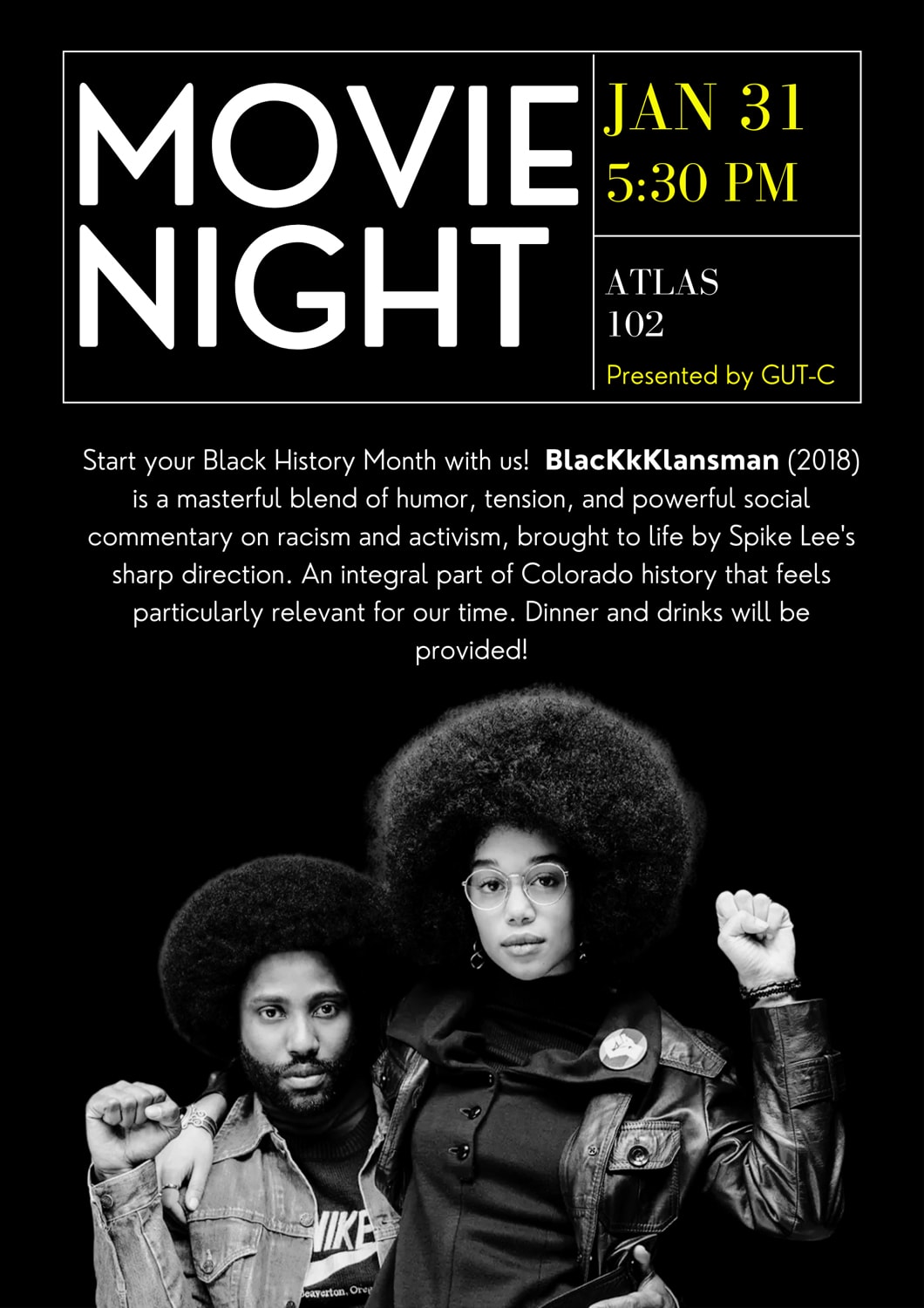 BlacKkKlansman Movie Night